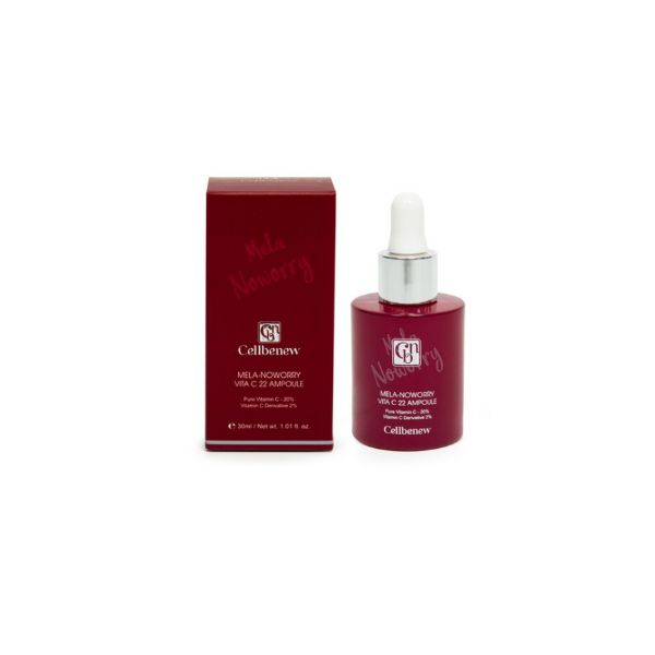 Cellbiu Pure Vitamin C 22% High-Concentrate Ampoule (30ml) - Intense Dark Spot & Blemish Brightening