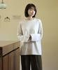 Ppaeppae Soft Spandex Basic Loose Fit Long Sleeve T-Shirt