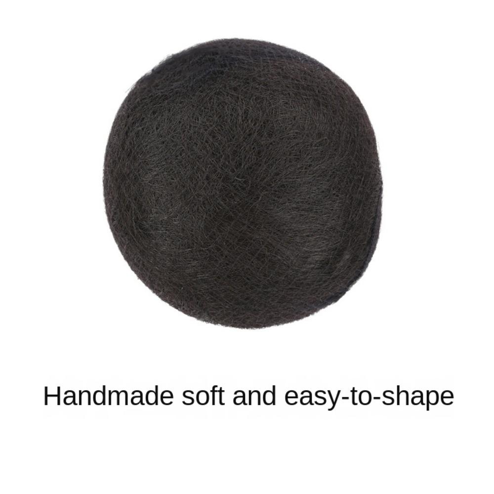 Ancient Girls Women Traditional Hanfu Hair Pads Cosplay Wig Fairy Wig Bag Retro Hair Chignon