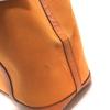 Hermes Garden Party TPM Tote Bag Hand Bag Leather/Canvas Orange