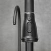 Black DOUBLE freestanding kitchen tap