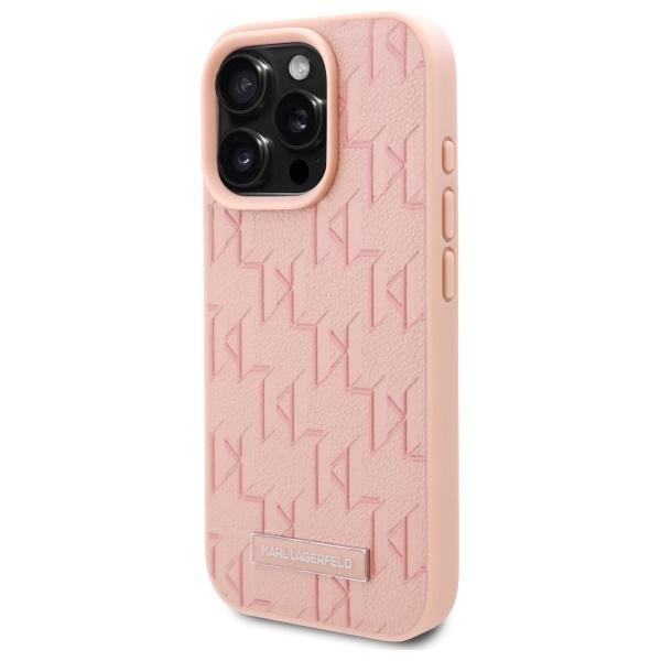 Karl Lagerfeld Klhmp16Xpkhporpp Iphone16 Pro Max 6.9 Różowy/Pink Hardcase Hot Stamp Magsafe