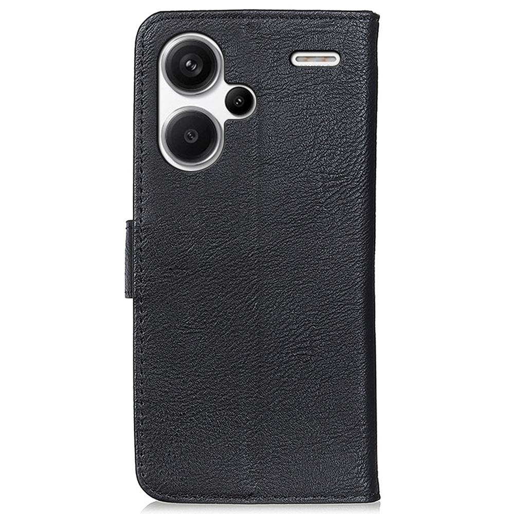 KHAZNEH For Xiaomi Redmi Note 13 Pro+ 5G Cell Phone Cases Cowhide Texture Stand Wallet Cover
