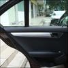 Panelové proužky krytu kliky dveří interiéru vozu z uhlíkových vláken pro Mercedes Benz C Class W204 C180 C200 2007-2014 Příslušenství