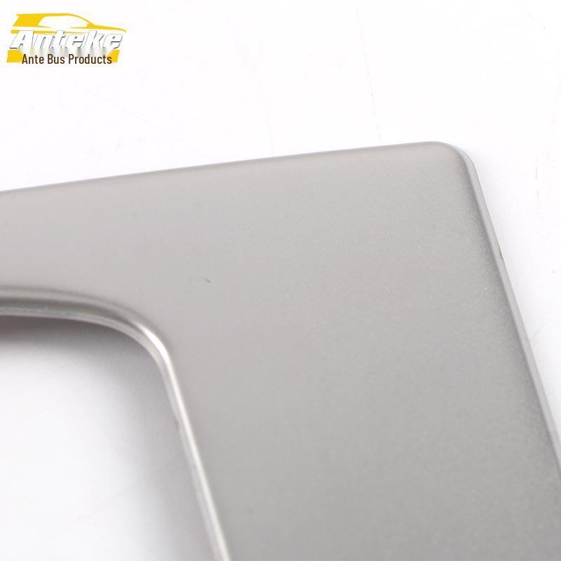 Stainless Steel Rear Air Outlet Button Switch Decoration Sticker for New 21 Lanjing