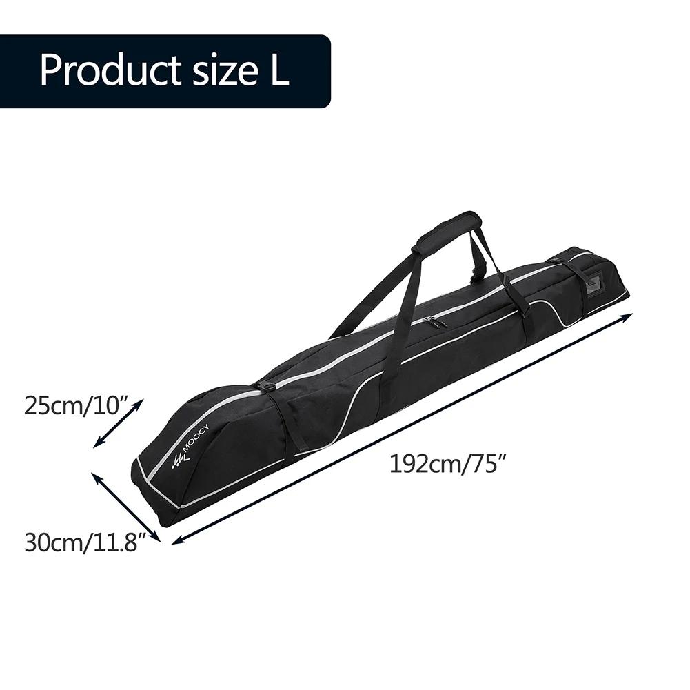 172/192cm ski bag Oxford Cloth Snowboard Bag Adjustable Durable Handle Outdoor Ski Bag Ski and Snowboard Equipment Travel Bag