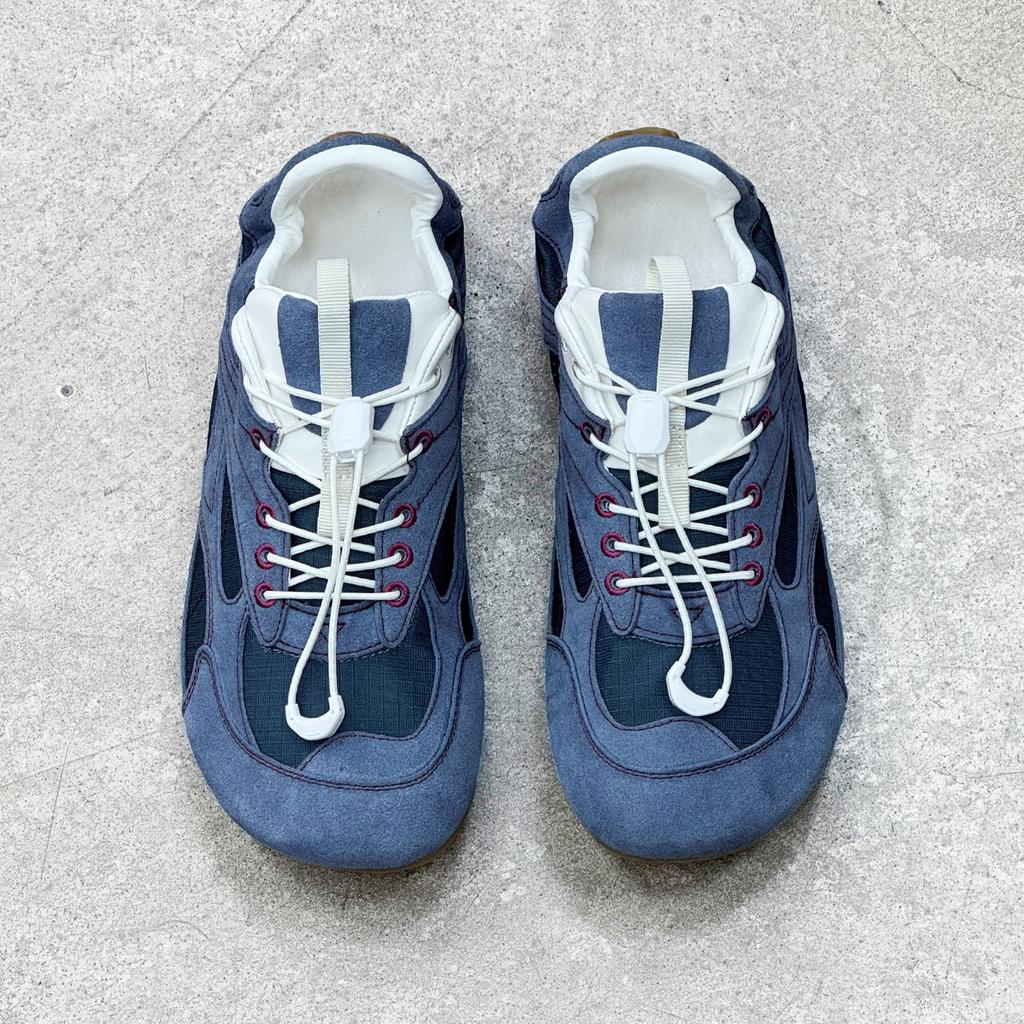 Crooked head drawstring retro moral training shoes casual shoes sports shoes breathable ugly cute little white shoes