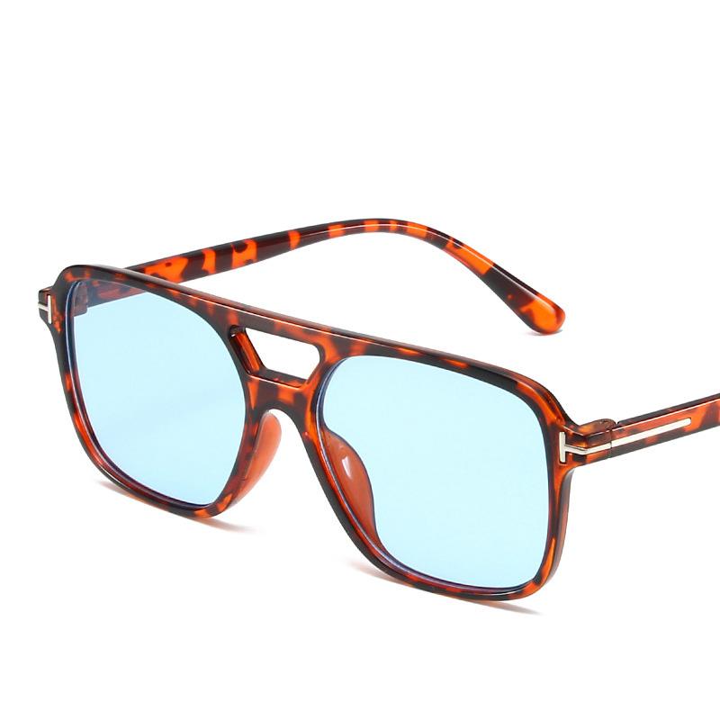 Vintage Square Solbriller Dame Retro Merke Speil Solbriller Kvinne Svart Gul Mote Godteri Farger Eyewear