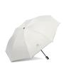 Automatic Umbrella for Men Women Dualuse Foldable Rain Sun Umbrella with Black Coating for Sun