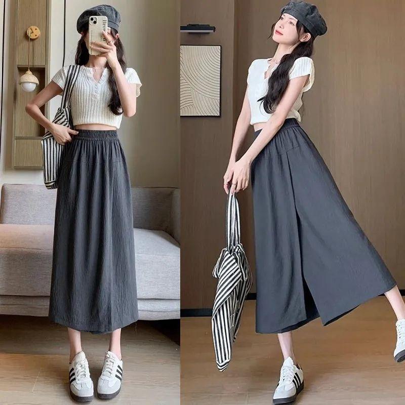 Summer Pants Are Lightweight and Can Be Worn Twice They Are Loose and Look Thin with Wide Leg Pants for Women