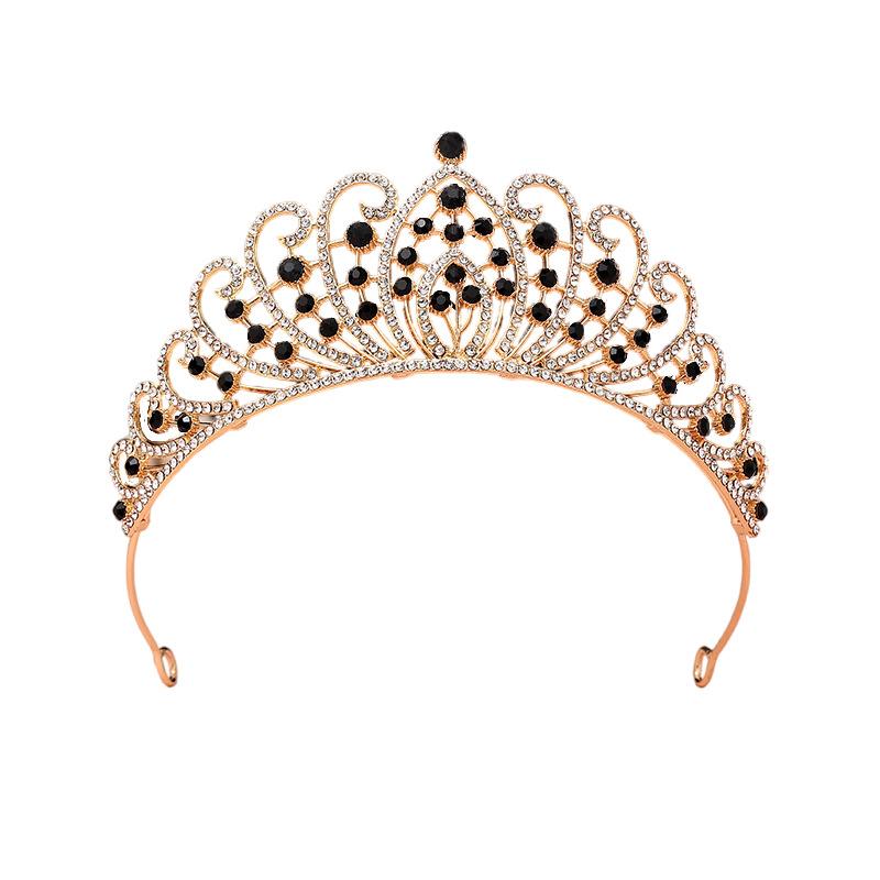 New Crown Tiara for Children Eighteen Year Old Coming of Age Ceremony Princess Crown Bestie Crown  Colored Diamonds