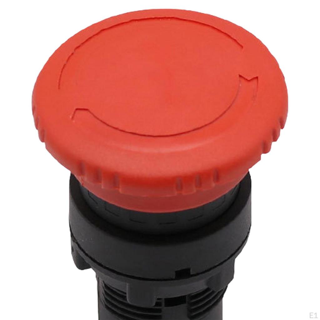 Lock Emergency Stop Button for Industrial Use