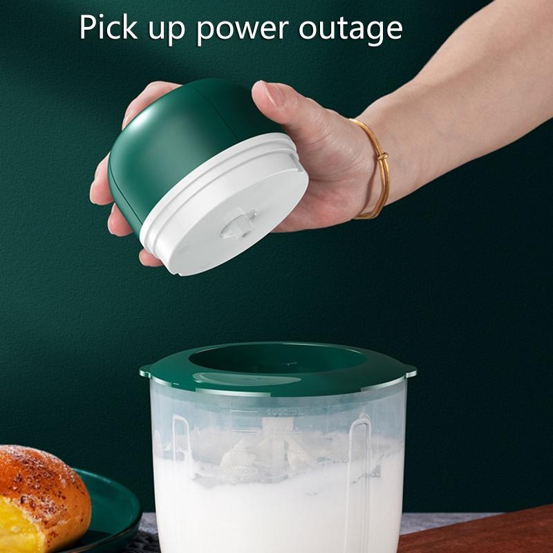 Портативный электрический ручной миксер для взбивания яиц и молока — фото 6