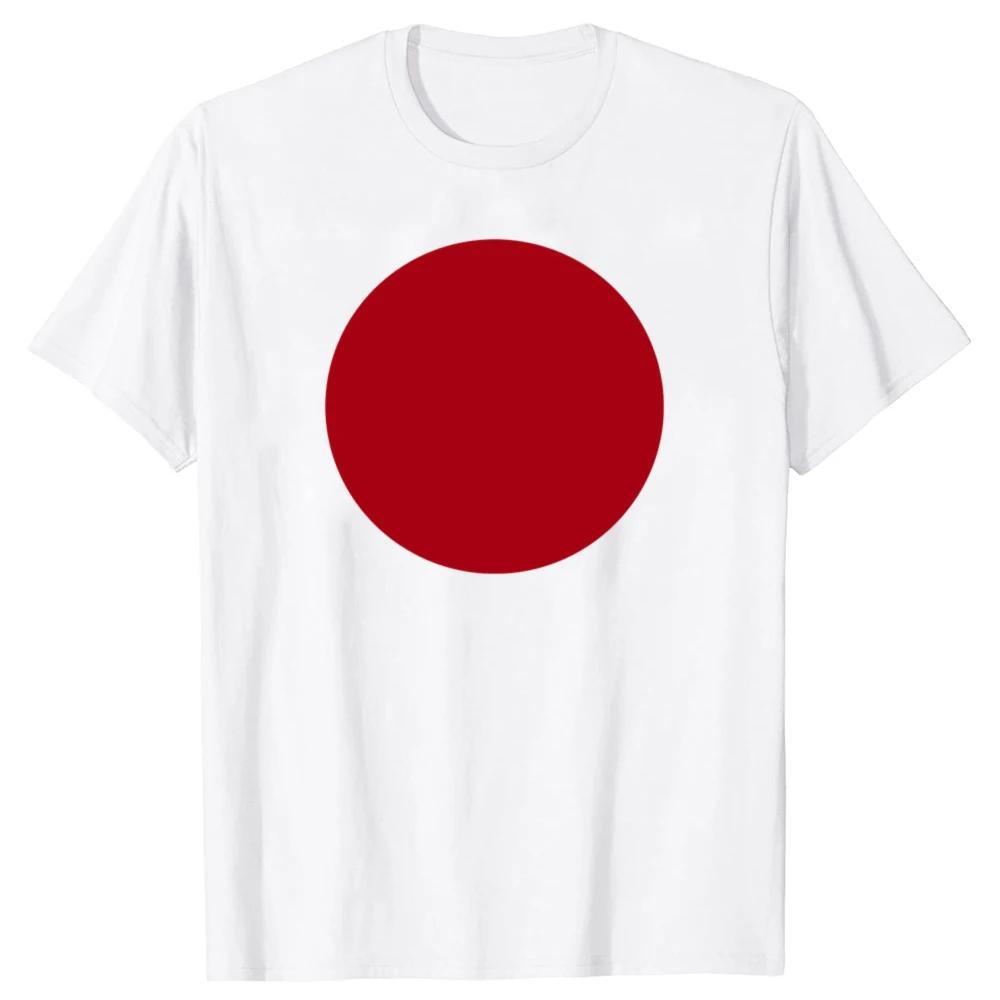 Funny Japan Flag Japanese Graphic T-shirts WoFashion Casual Tshirt 100% Cotton Loose Oversized T Shirt