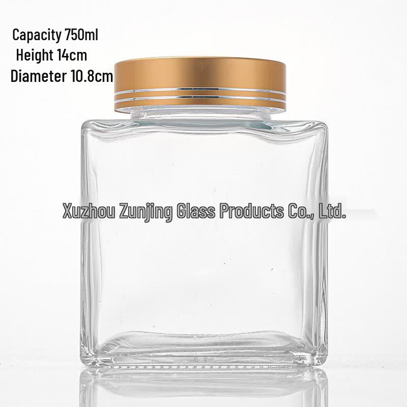 ZISIZ Glass Storage Jars with Lids