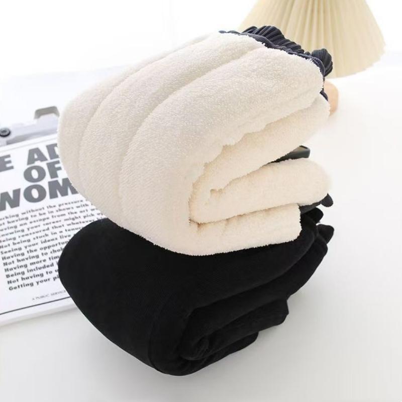 Boys Thick Padded Pants Winter Kids Plus Velvet Warm Trousers Children Lambswool Cotton Long Pants Casual Sports Pants