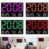 Alarm Clock Digital Multifunctional LED Display Temperature Kids Adults Wall