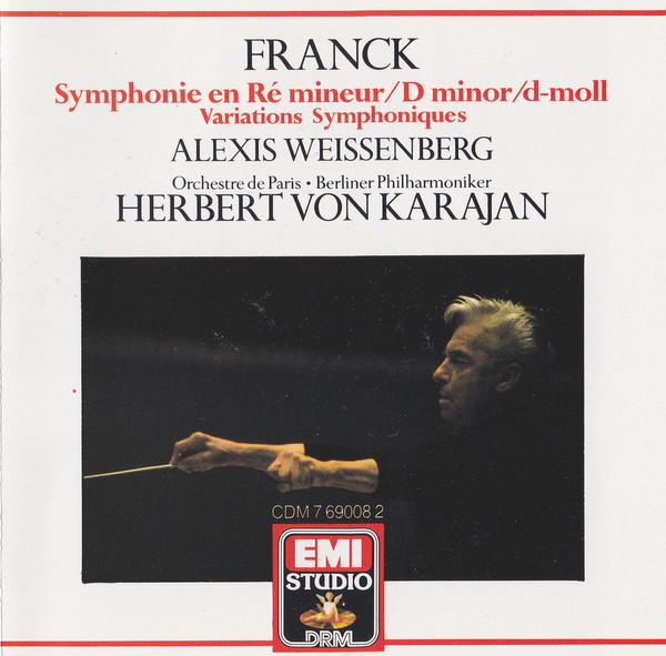 

CD CSAR FRANCK, ALEXIS WEISSENBERG, O - Symphonie En R Mineur/D Minor/D-Mo CDM7690082 EMI 1987 UK Classical Used