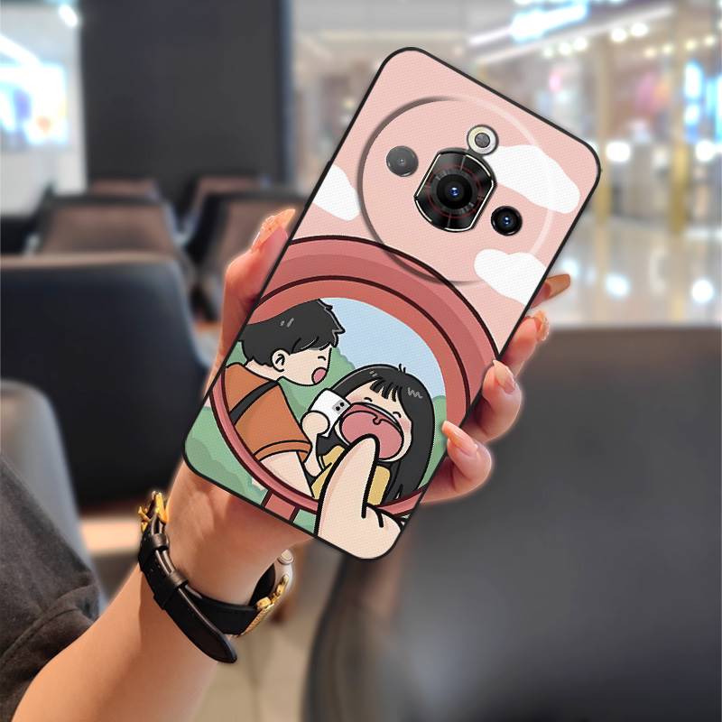 Waterproof Silicone Phone Case For ZTE Nubia Focus Pro 5G Durable Soft Case TPU Protective Phone Pouch Shockproof Couple