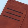 1Pc Id Holder With Airplane Clasp Pu Leather Travel Passport Cover Multiple Card Slots Passport Holder Unisex Travel Organizer