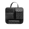Car Back Seat Storage Bag Holder Universal Leather Auto Backseat Hanging Organizer Tissue Water Cup Towel Mobile Phone Pockets