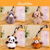 Rabbit Plush Keychain With Pp Cotton Filling And Soft Fur For Kids Gift