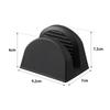 Yamazaki Jitsugyo Magnet Silicone Pot Holder Set of 2 Black x D7 x Tower Dishwasher Safe Floating Storage Mittens 1958 W9.2 H7.2cm (per piece)