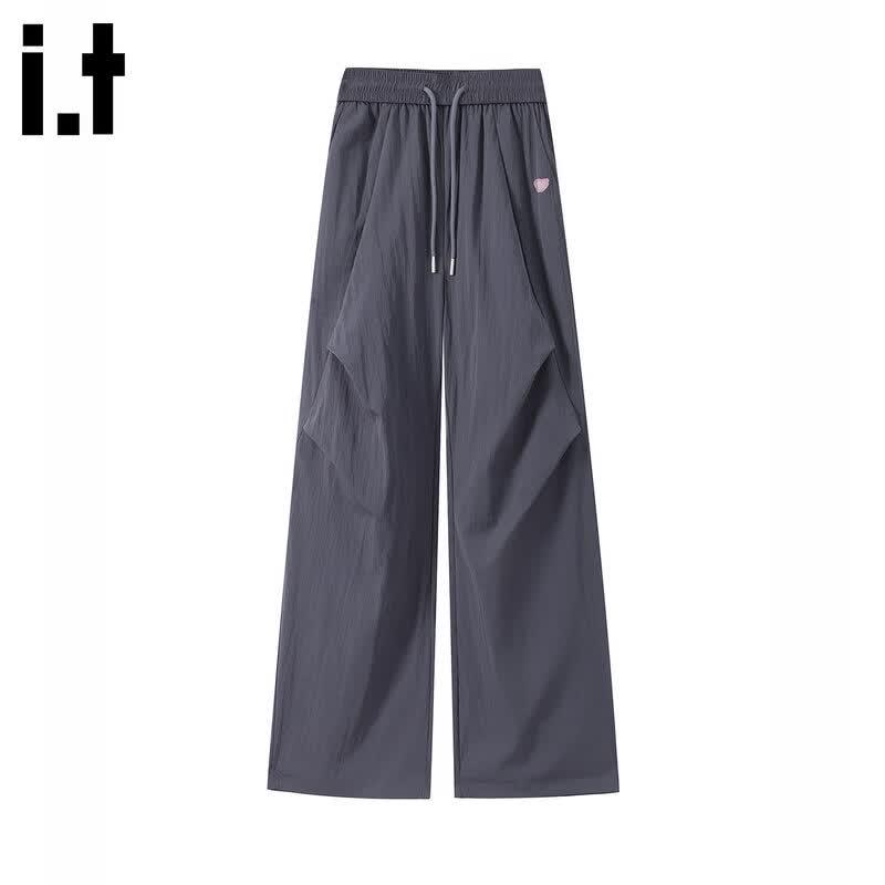 CHOCOOLATEit Women s Quick-Dry Wide-Leg Casual Pants XL