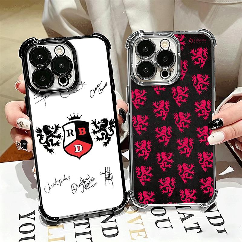 F-Fashion RBD R-Rebelde Plating Phone Case For Iphone 16 17 Pro Max Air 16E 14 15 Plus 12 13 Mini Anti-Fall Airabag Cover