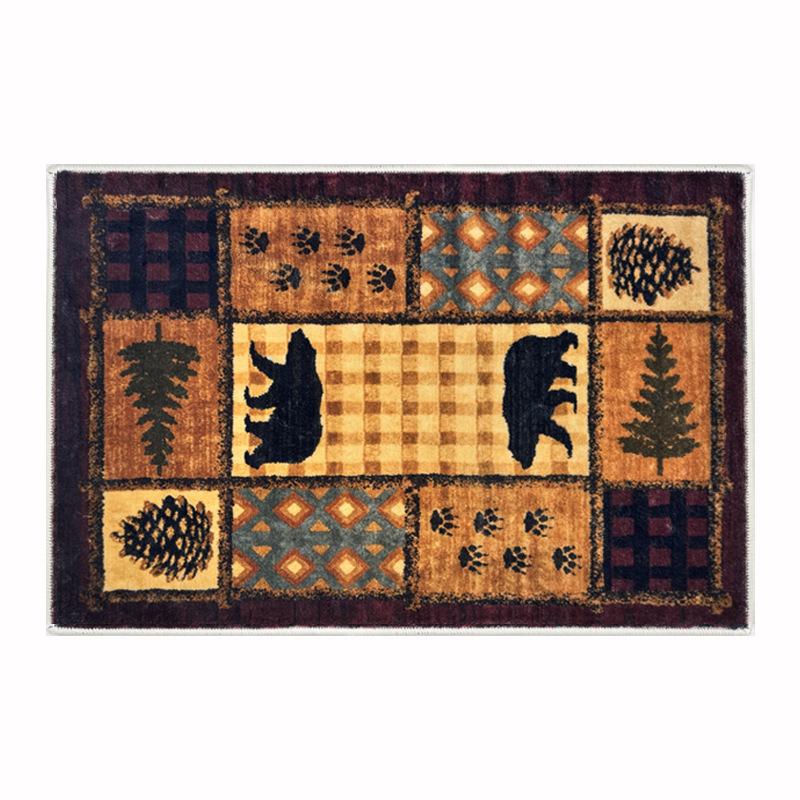 Nordic Ethnic Style Living Room Carpet Home Bedside Bedroom Non Slip Large Size Floor Mat
