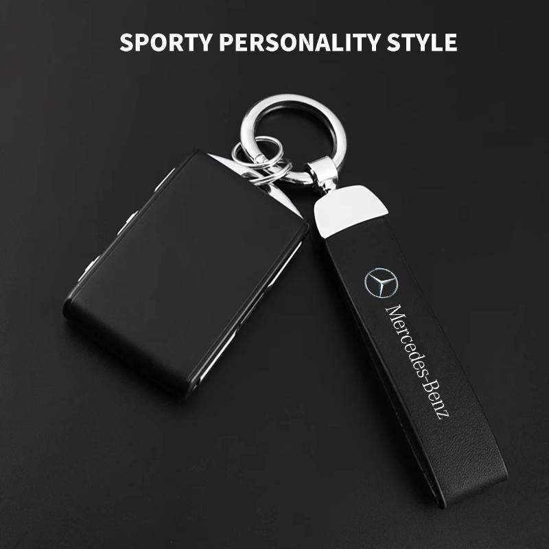 Car Key Chain Ring Holder Accessories for Mercedes Benz W203 W204 W205 W209 W210 W211 W212 W176 W166 W163 W177 W167 W117 GLA