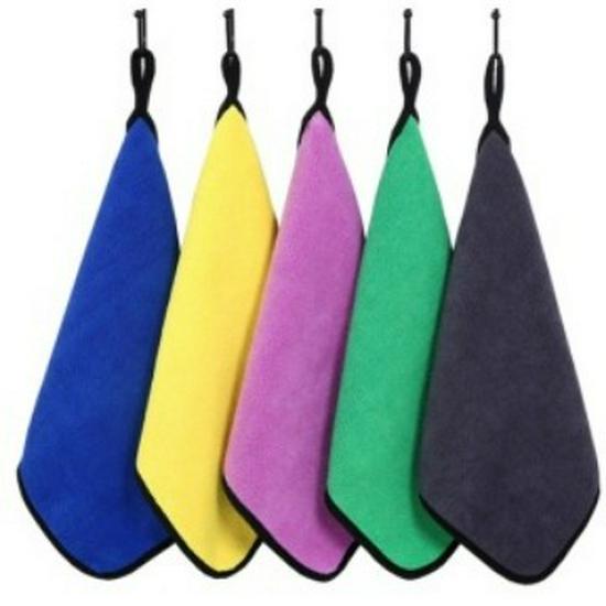 

Soft, Thickened, Lint-Free Towel for Cars and Motorcycles - Absorbent, Multi-Functional, Ideal for Glass and Washing. 30x30 cm