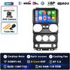 Android 14 Carplay Auto For Jeep Wrangler Unlimited 3 JK 2008 - 2010 Car Radio 4G+WIFI Player Multimedia srereo Navigation Video