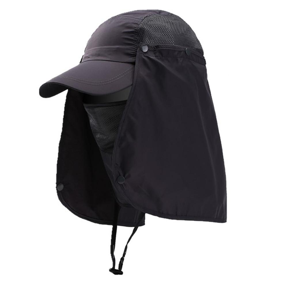 Detachable Fishing Hat UPF 50+ Sun Cap Portable Fishing Bucket Hat For Women