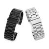 20mm 22mm Business Solid Stainless Steel Metal Watch Strap for Samsung Watch Bands Universal Watch Strap
