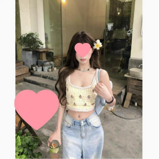 Sweet & Spicy Women s Camisole: Elegant, Trendy, Slimming Sleeveless Top for Spring/Summer Large