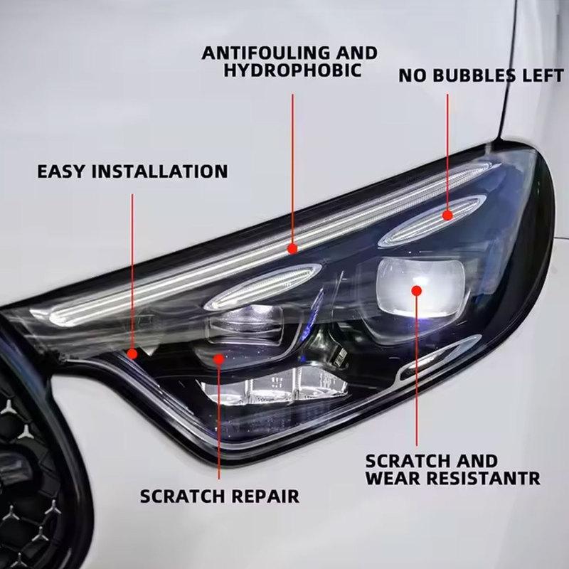 PPF for BMW 6 Series F06 F12 F13 M6 GT G32 Car Headlight Tint Black Protective Film Vinyl Transparent TPU Sticker Accessories