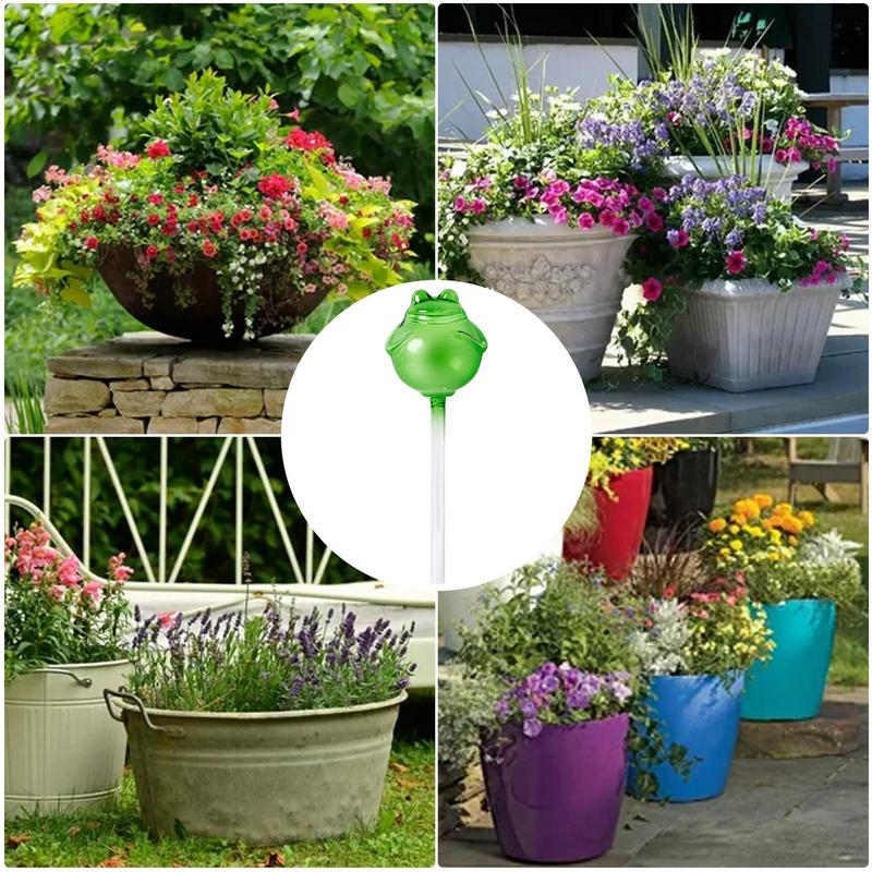 Self-Watering Globes Self-Watering Spikes Frog Type Automatic Flower Waterer Flower Slow Drip Watering System Automatic Plant