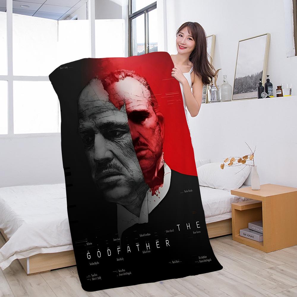 The Godfather Big Microfiber Beach Towels Quick Dry Towel Sand Beach Towels Pool Towel for Travel Swim Pool Yoga