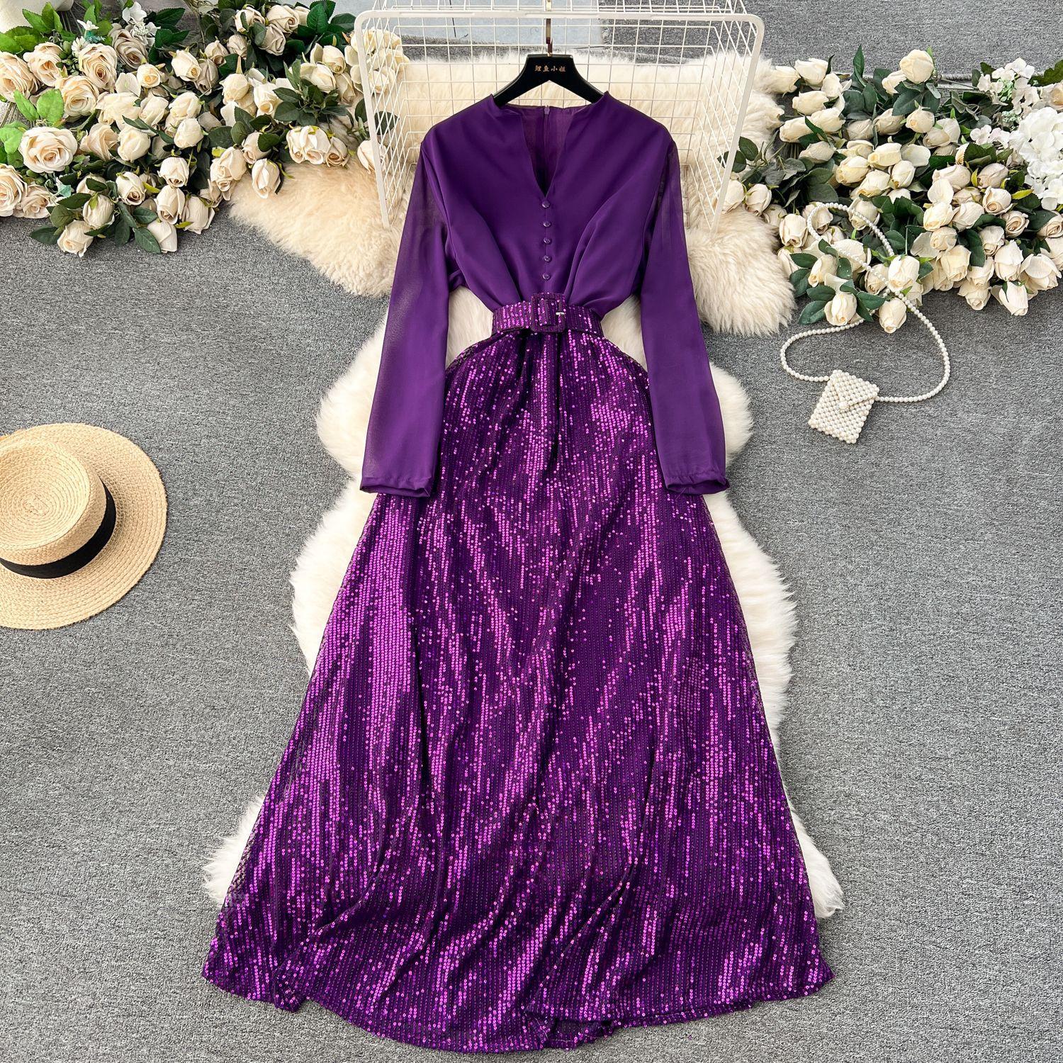 Женское модное винтажное элегантное платье А-силуэта — фото 6