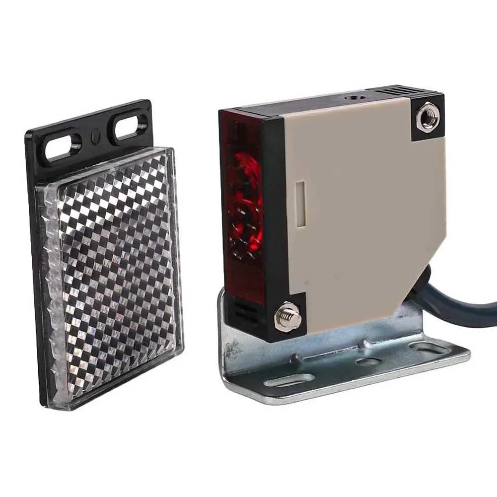 E3JK-R4M1 Reflector Photoelectric Sensor Switch With Mirror Photoelectric Sensor DC12~24V, AC90~250V, 12-240V Switches Sensors