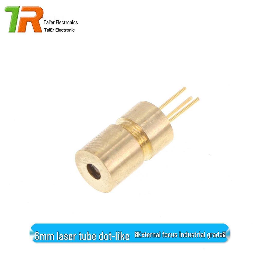3V-5V 5mW Red Dot & Line Laser Diode, Copper Semiconductor, 6-12MM Diameter