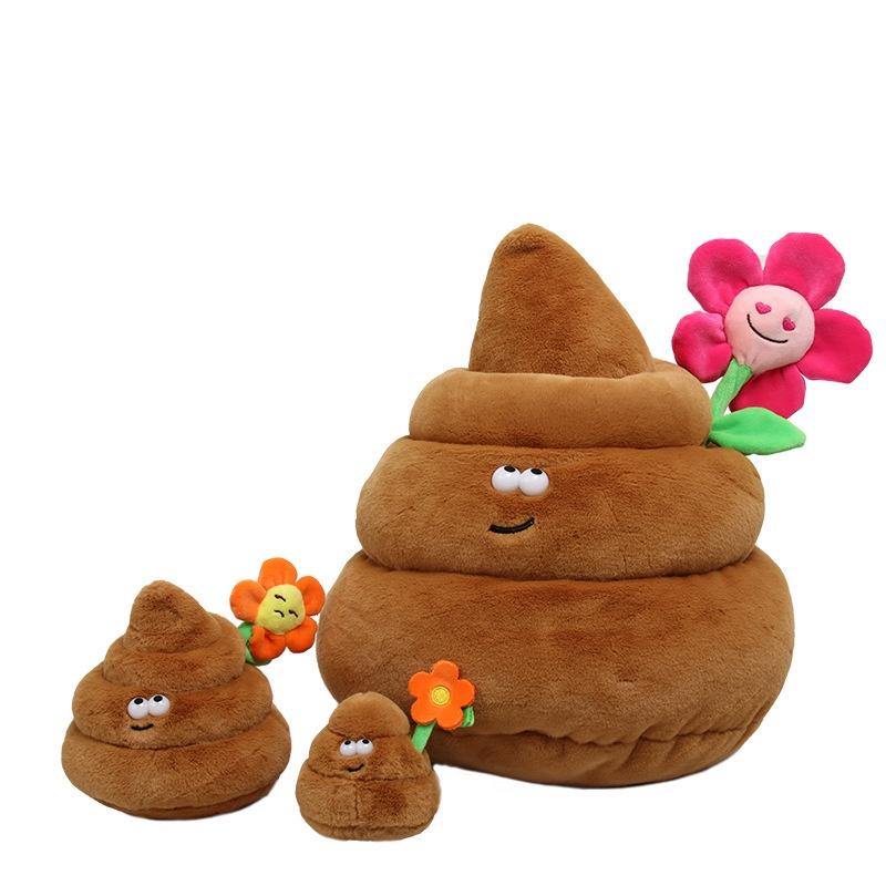 Bibear Authentic Prank Poop Plush Toy Funny And Creative Stuffed Teddy Bear