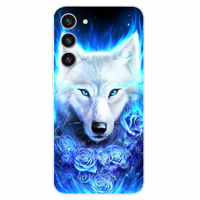 For Samsung A25 Case TPU Painted Space Tiger Silicone for Samsung Galaxy A15 4G Soft Cover for GalaxyA15 5G Shockproof Cases