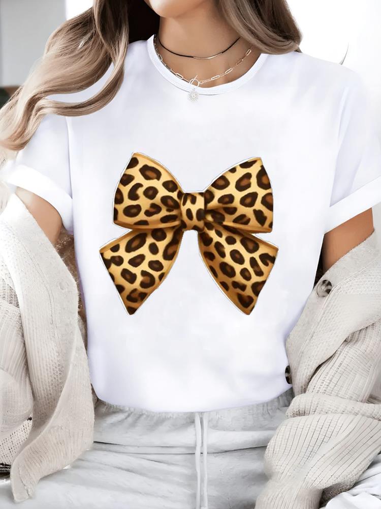 (Asian Size) watercolor flower trend Casual Women's Top T T-shirts Fashion O-neck Female Clothing Print Short Sleeve Graphic Tee