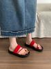 Fashion Beige Heeled Sandals Shoes House Slippers Platform Slides Slipers Women Black Rubber Flat 2025 Shoes Woman 2025 Slippers Flat Pa
