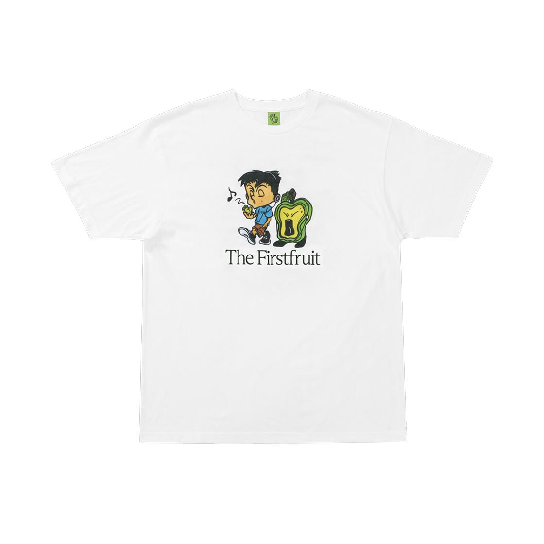 NCT Mark The Firstfruit Timetable T-Shirt White ONE SIZE
