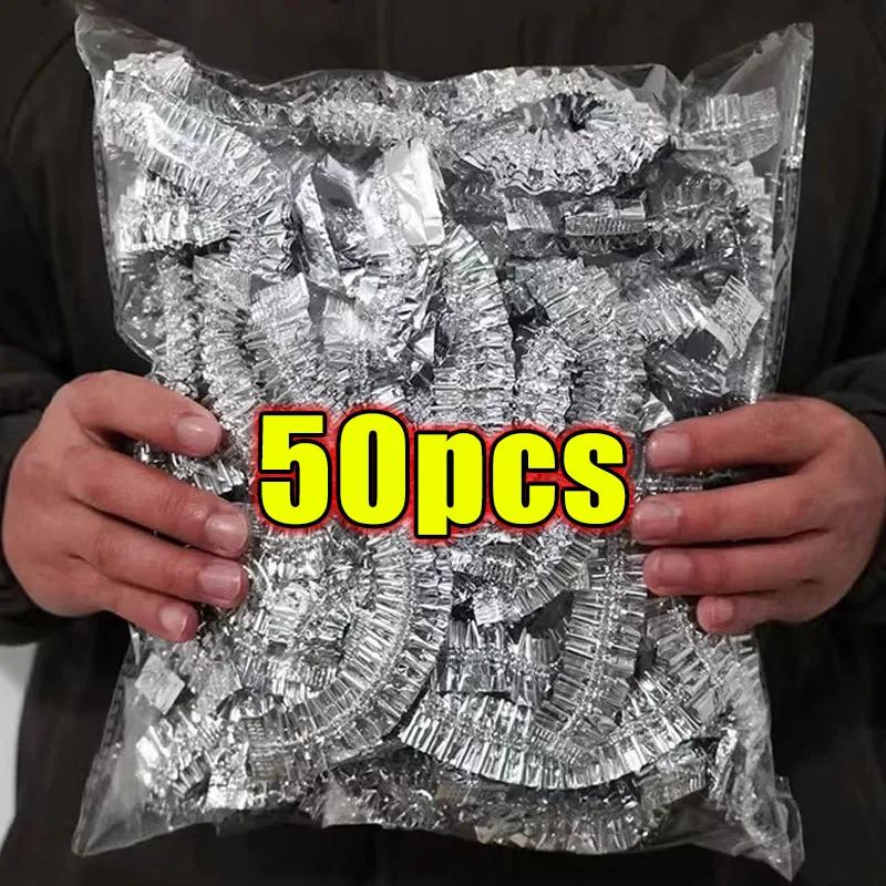 Película de Papel de Aluminio Cubierta para Alimentos Bolsa de Embalaje de Grado Alimenticio para Conservar la Frescura Bolsa para Almacenamiento de Frutas y Verduras Tapa Artefacto de Aislamiento para Cocina