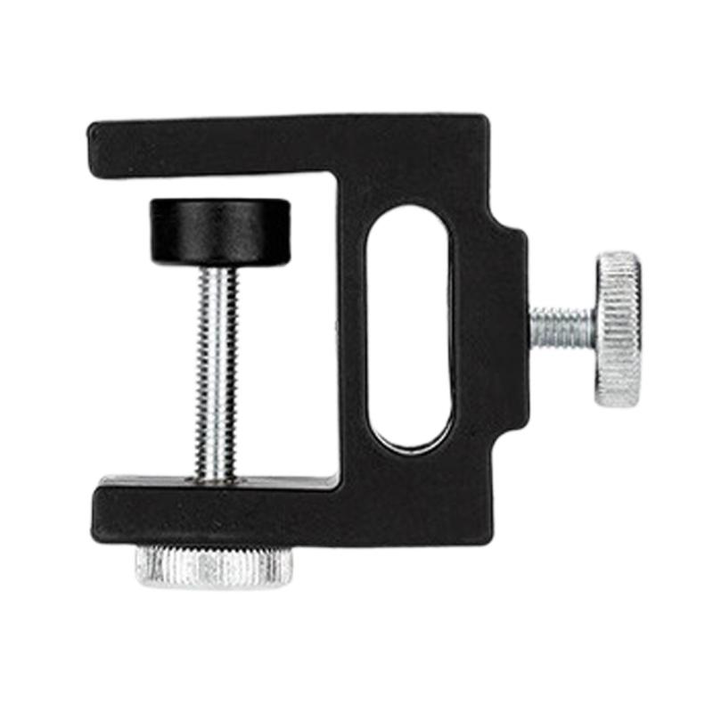 

Portable Camping Desk Clamps Light Weight Adjustable Lamp Stand Clip Replacement Table Mount Clamps Easy to Install