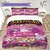 Aggretsuko Pattern Bedding,Quilt Set Quilt Cover Pillowcase Home Birthday Gift (1*duvet cover+2*pillowcase,without core)ASJT261020028